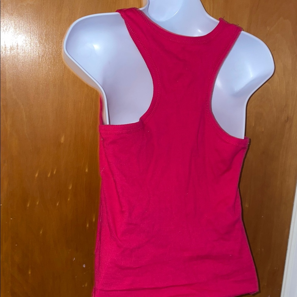 Hot Pink Ribbed Tank 🩷 - Picture 4 of 10